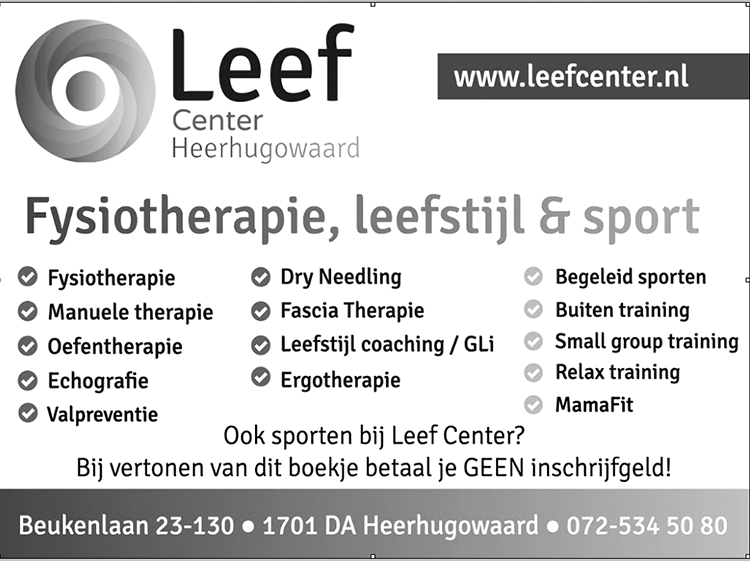 Advertentie LeefCenter